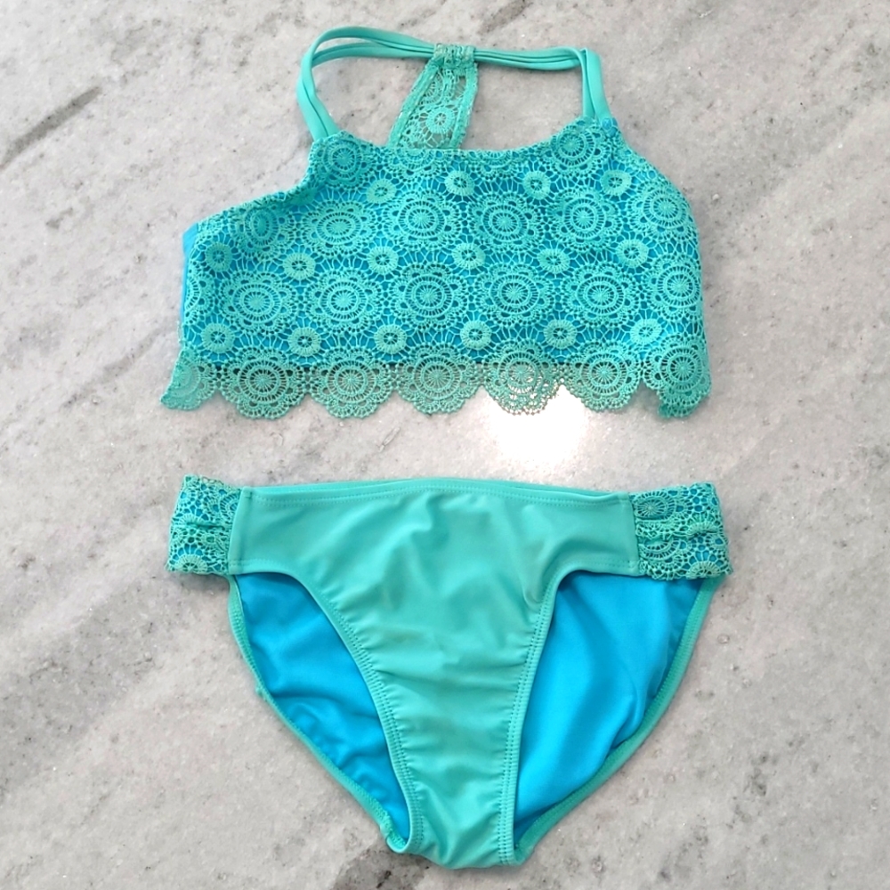 Girls crochet bikini bathing suit size XL